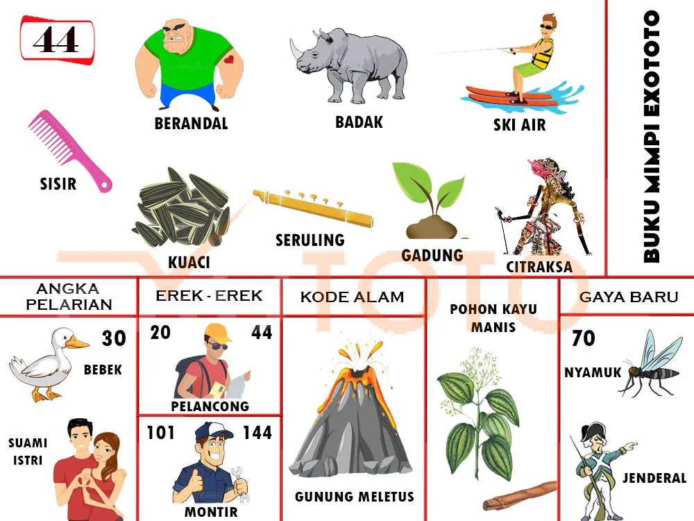 buku mimpi erek erek togel 44